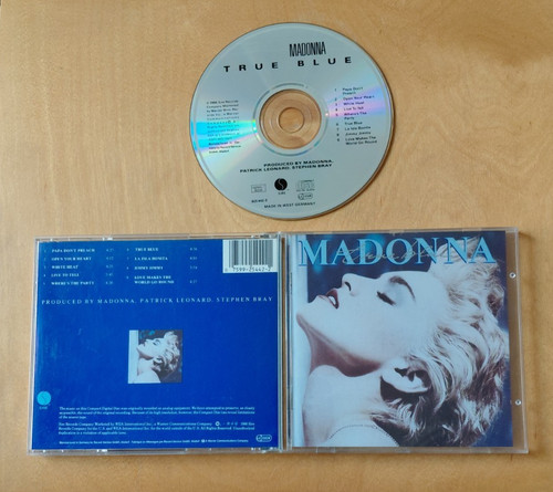 Madonna true blue - blue", album