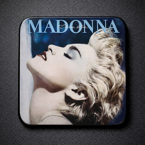 Magnet madonna true blue 5x5 - madonna,