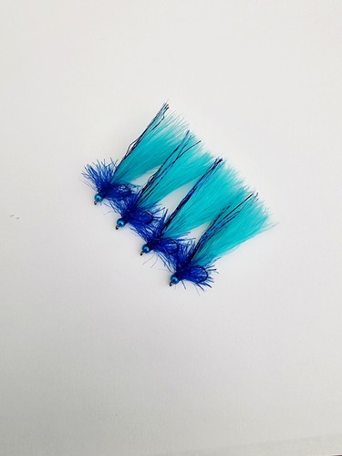 Mosche trota vero blu flash - mosche,