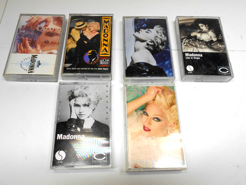Madonna audio cassette - madonna, tapes