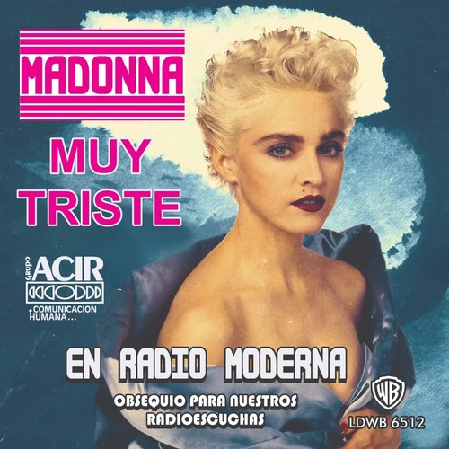 Madonna true blue muy - blue,