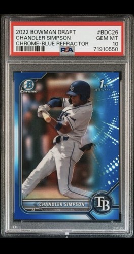 2022 bowman cromo chandler - bowman, 1°