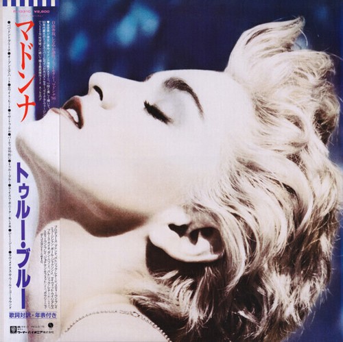 Madonna true blue obi - +, insert